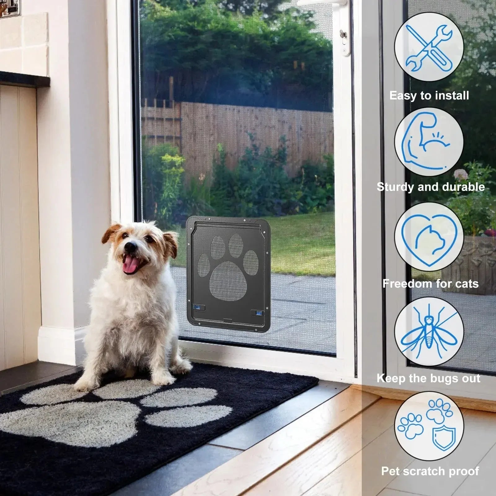 Magnetic Pet Door Lock